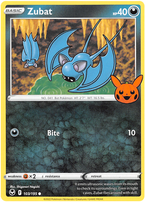 Zubat (103/195) [Trick or Trade 2023] | Eastridge Sports Cards & Games