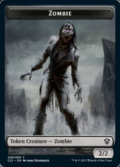 Zombie // Horror Token [Commander 2021 Tokens] | Eastridge Sports Cards & Games