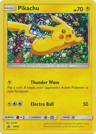 Pikachu (SM04) (General Mills Promo) [Sun & Moon: Black Star Promos] | Eastridge Sports Cards & Games