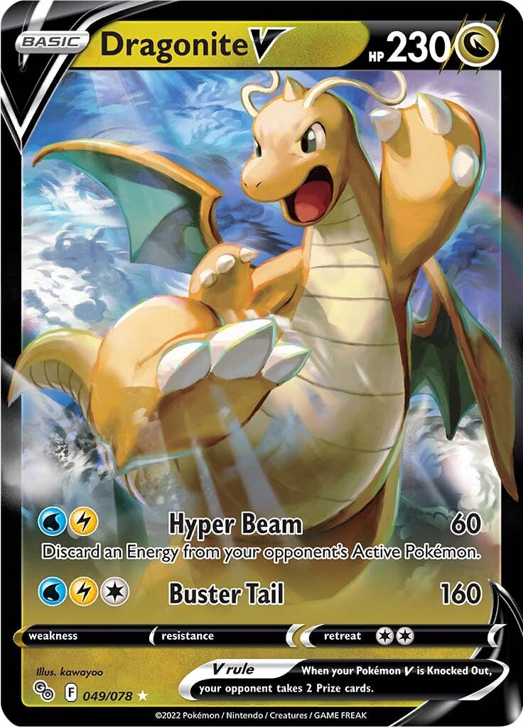 Dragonite V (049/078) [Pokémon GO] | Eastridge Sports Cards & Games