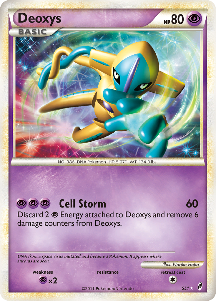 Deoxys (SL1) [HeartGold & SoulSilver: Call of Legends] | Eastridge Sports Cards & Games