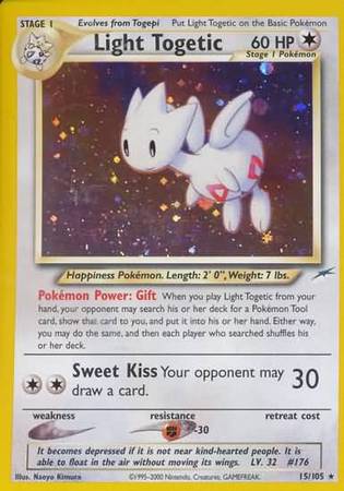 Light Togetic (15/105) [Neo Destiny Unlimited] | Eastridge Sports Cards & Games