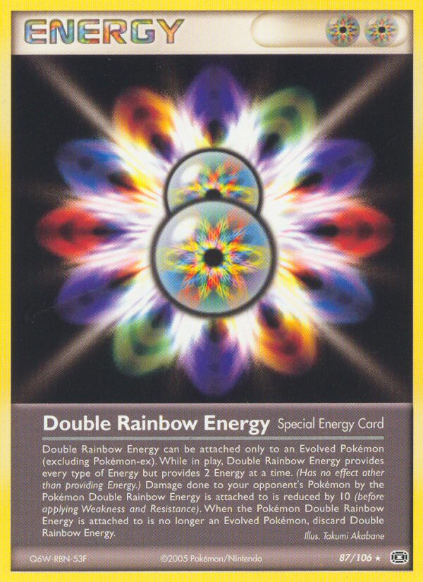 Double Rainbow Energy (87/106) [EX: Emerald] | Eastridge Sports Cards & Games