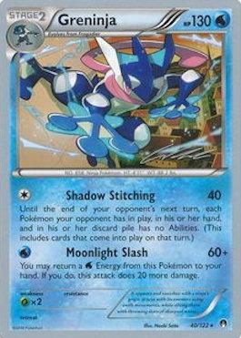 Greninja (40/122) (Ninja Blitz - Cody Walinski) [World Championships 2016] | Eastridge Sports Cards & Games