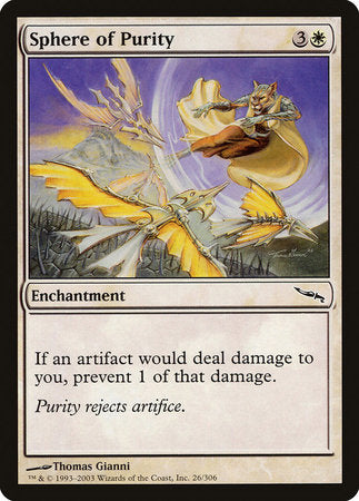 Sphere of Purity [Mirrodin] | Eastridge Sports Cards & Games