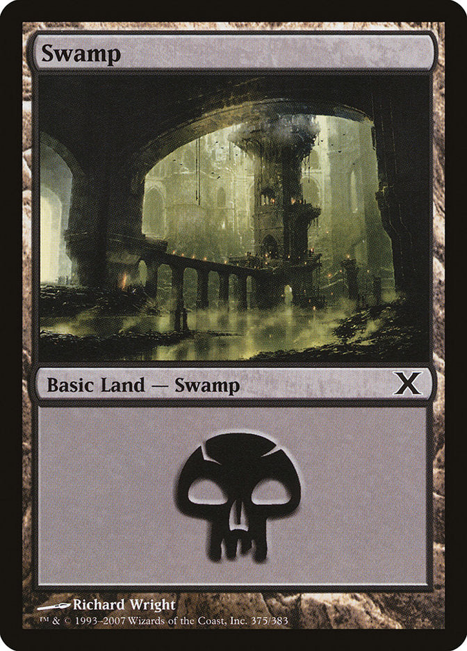 Swamp (375) [Tenth Edition] | Eastridge Sports Cards & Games