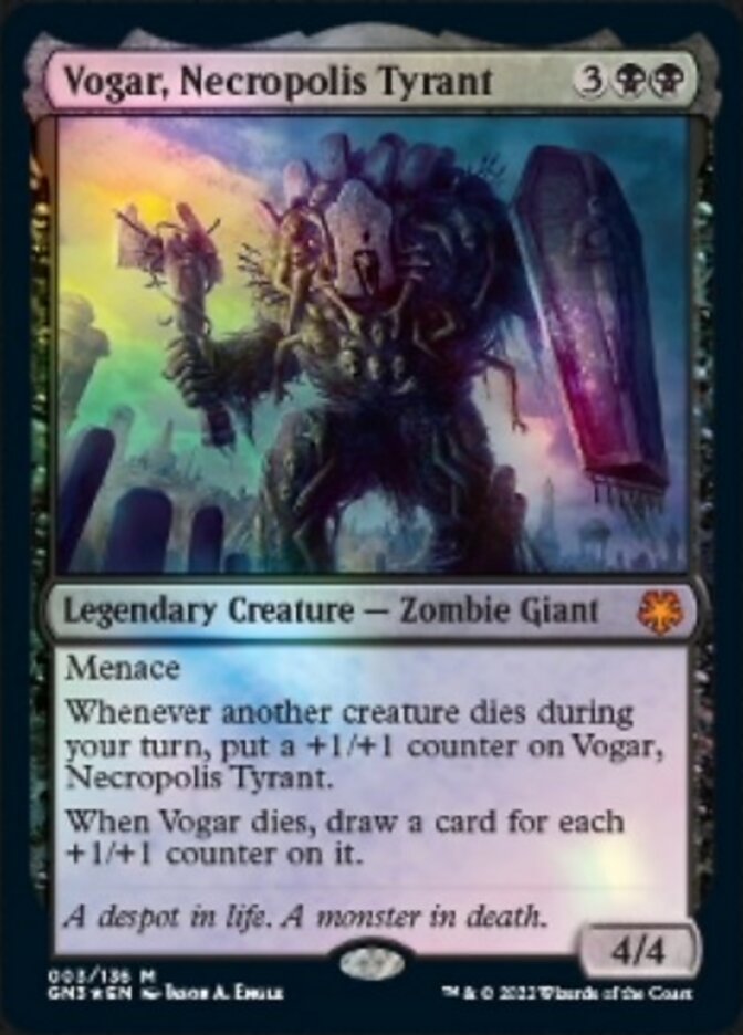 Vogar, Necropolis Tyrant [Game Night: Free-for-All] | Eastridge Sports Cards & Games