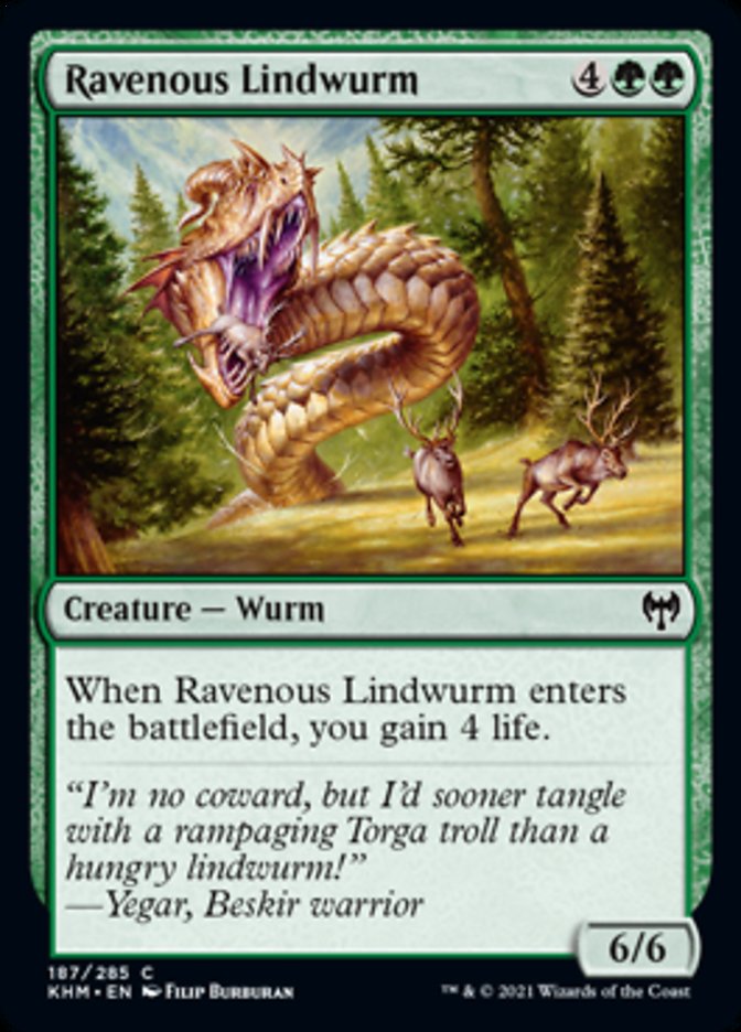 Ravenous Lindwurm [Kaldheim] | Eastridge Sports Cards & Games