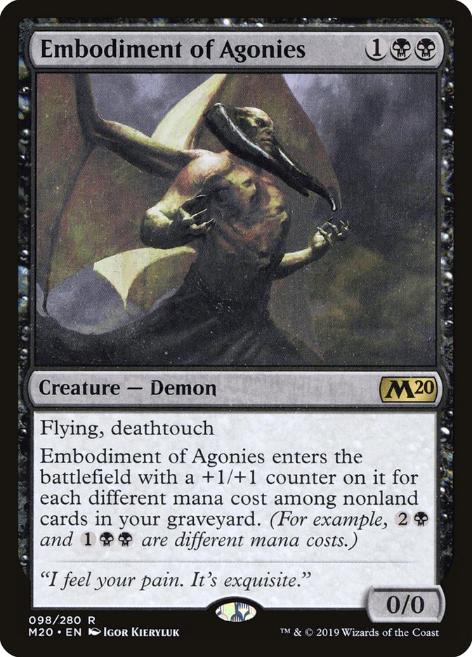 Embodiment of Agonies [Core Set 2020] | Eastridge Sports Cards & Games