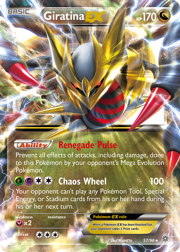 Giratina EX (57/98) [XY: Ancient Origins] | Eastridge Sports Cards & Games