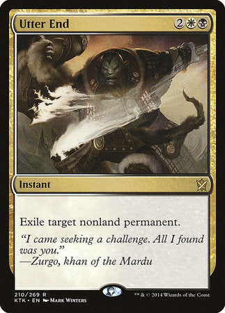 Utter End [Khans of Tarkir] | Eastridge Sports Cards & Games