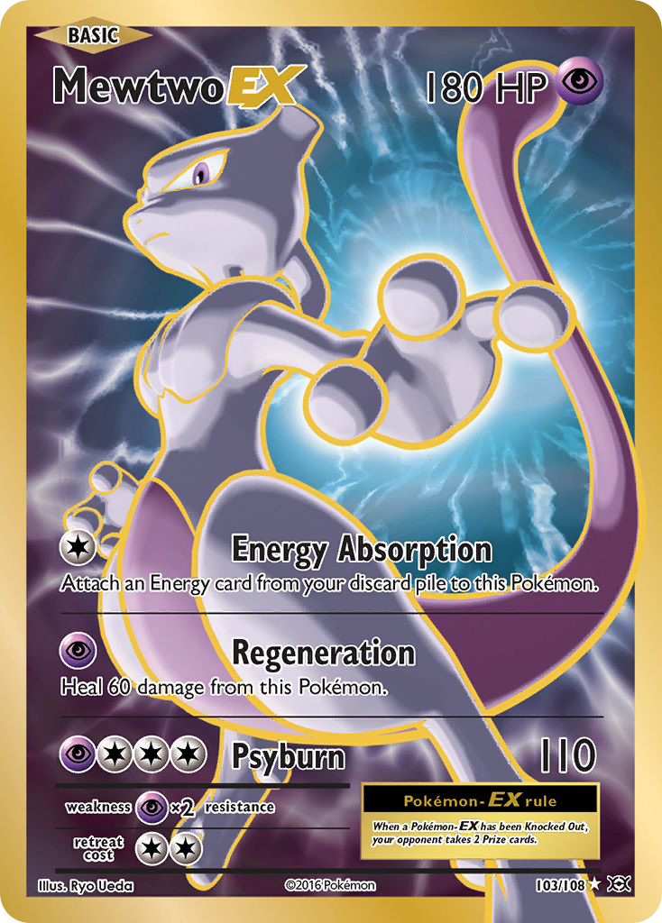 Mewtwo EX (103/108) [XY: Evolutions] | Eastridge Sports Cards & Games