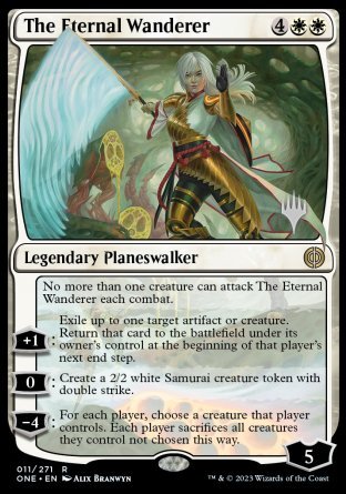 The Eternal Wanderer (Promo Pack) [Phyrexia: All Will Be One Promos] | Eastridge Sports Cards & Games