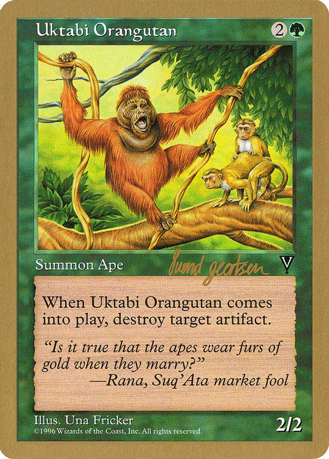 Uktabi Orangutan (Svend Geertsen) (SB) [World Championship Decks 1997] | Eastridge Sports Cards & Games