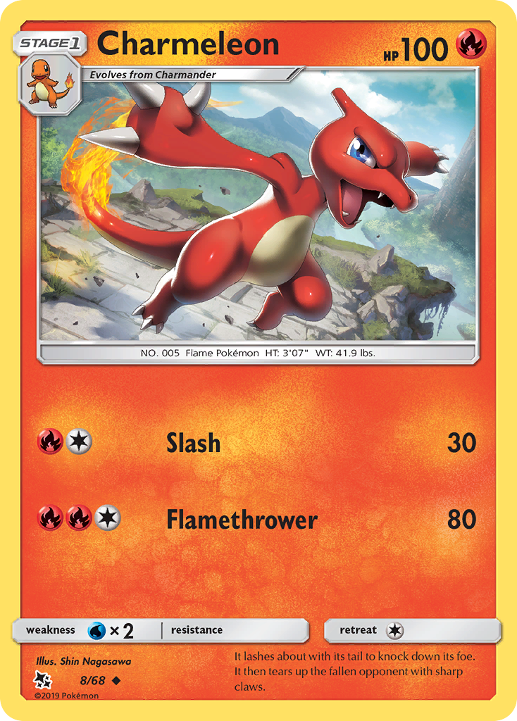 Charmeleon (8/68) [Sun & Moon: Hidden Fates] | Eastridge Sports Cards & Games