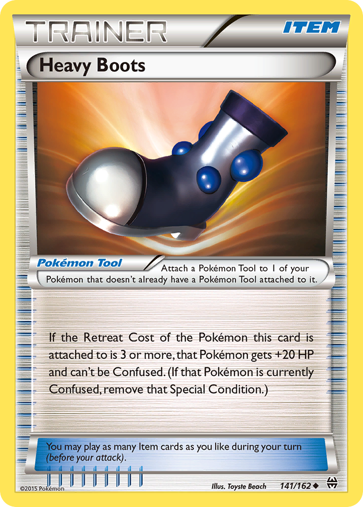 Heavy Boots (141/162) [XY: BREAKthrough] | Eastridge Sports Cards & Games