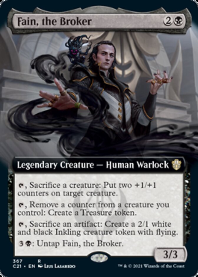 Fain, the Broker (Extended) [Commander 2021] | Eastridge Sports Cards & Games