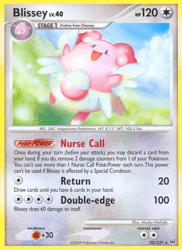 Blissey (22/127) [Platinum: Base Set] | Eastridge Sports Cards & Games