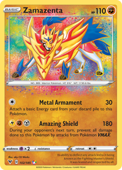 Zamazenta (102/185) [Sword & Shield: Vivid Voltage] | Eastridge Sports Cards & Games