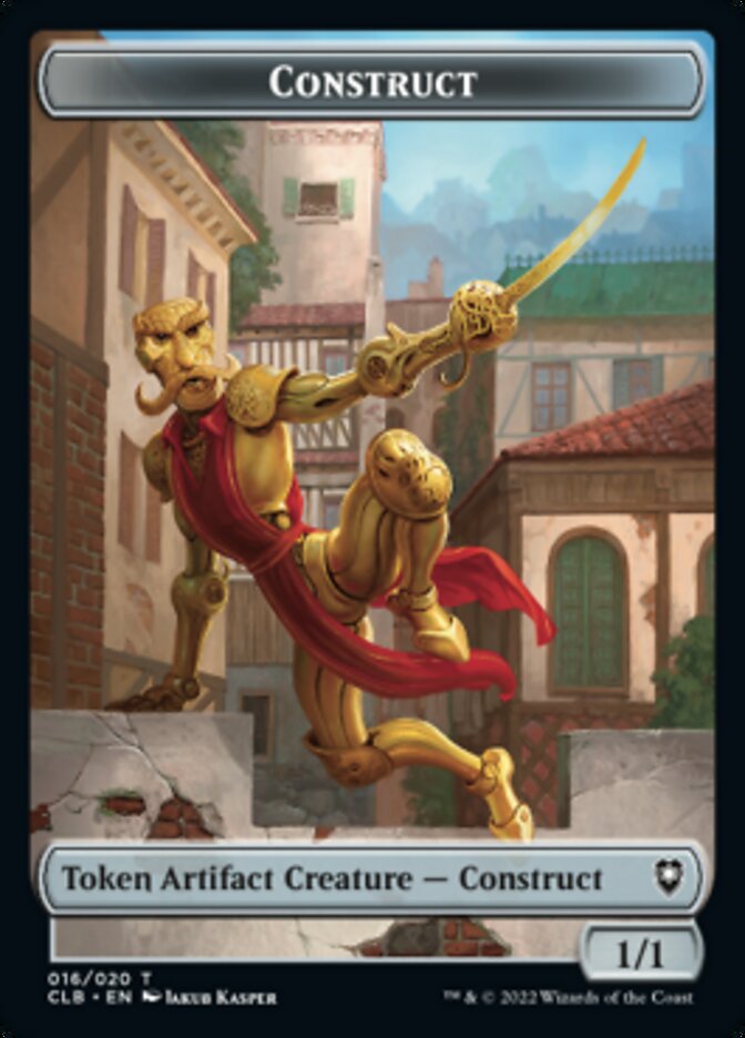 Construct Token [Commander Legends: Battle for Baldur's Gate Tokens] | Eastridge Sports Cards & Games