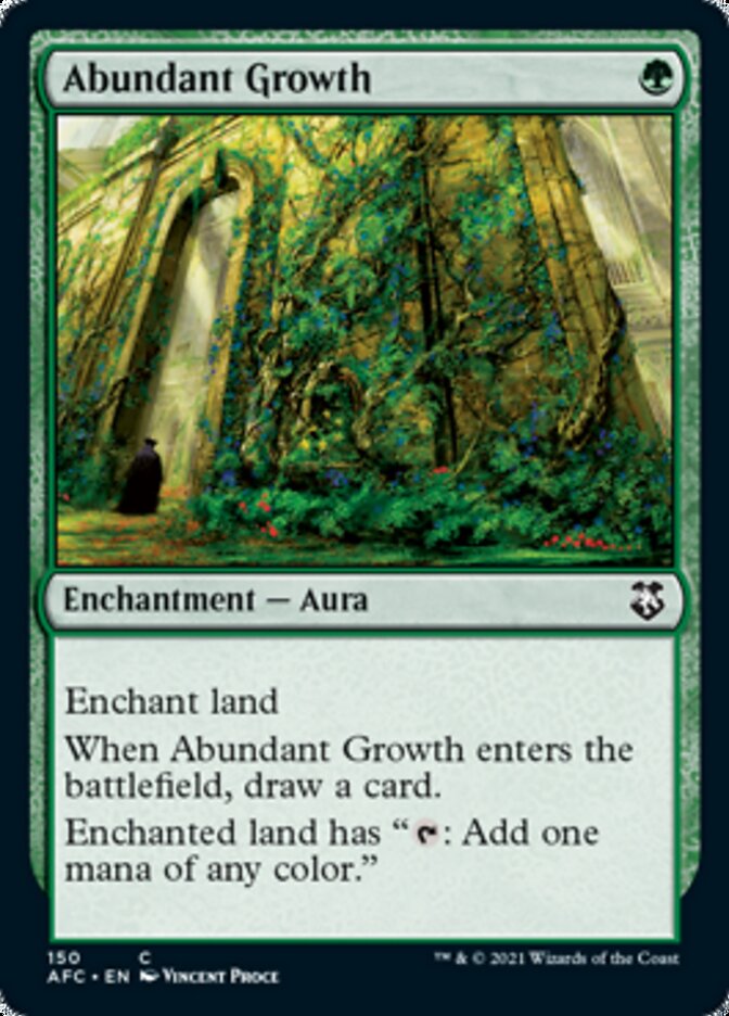 Abundant Growth [Dungeons & Dragons: Adventures in the Forgotten Realms Commander] | Eastridge Sports Cards & Games