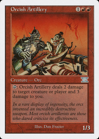 Orcish Artillery [Classic Sixth Edition] | Eastridge Sports Cards & Games
