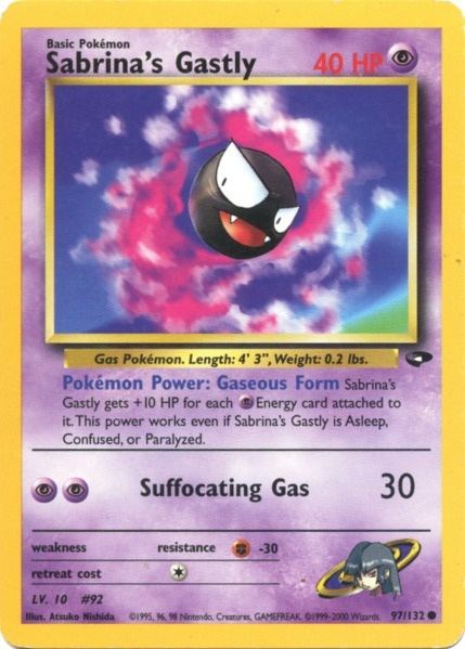 Sabrina's Gastly (97/132) [Gym Challenge Unlimited] | Eastridge Sports Cards & Games