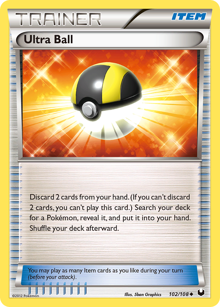 Ultra Ball (102/108) [Black & White: Dark Explorers] | Eastridge Sports Cards & Games