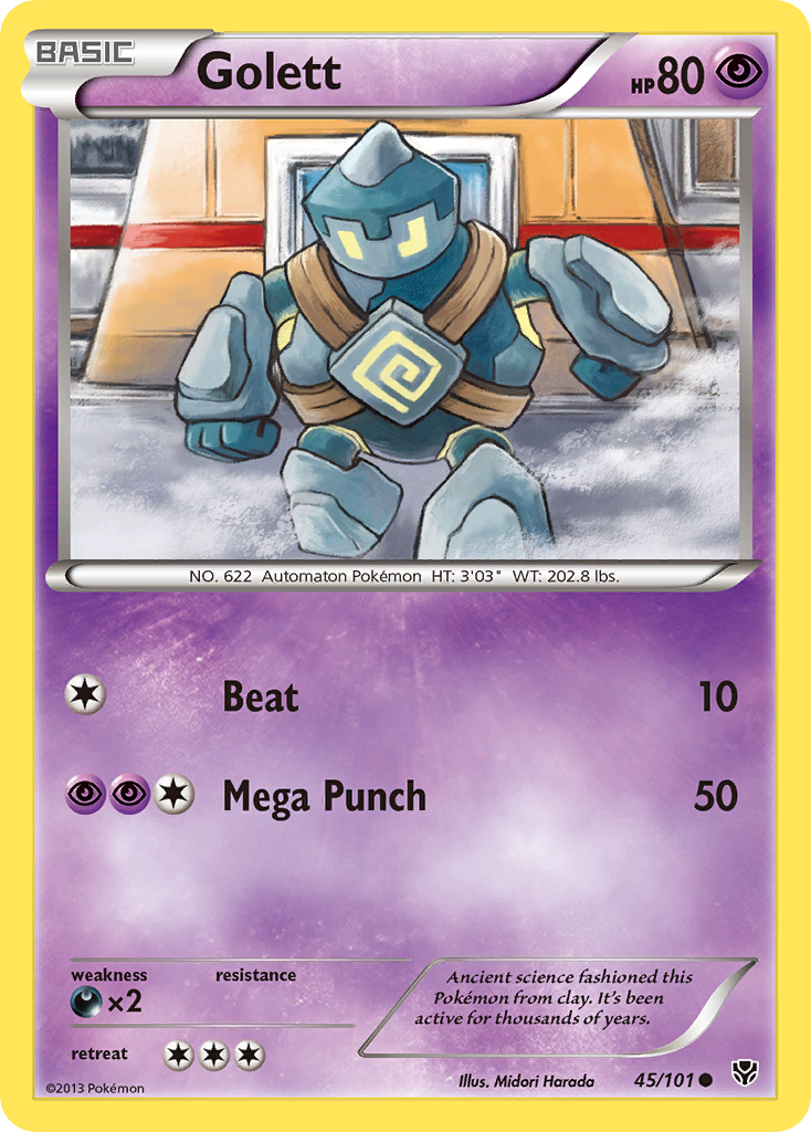 Golett (45/101) [Black & White: Plasma Blast] | Eastridge Sports Cards & Games