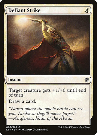 Defiant Strike [Khans of Tarkir] | Eastridge Sports Cards & Games