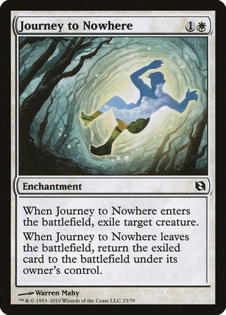 Journey to Nowhere [Duel Decks: Elspeth vs. Tezzeret] | Eastridge Sports Cards & Games