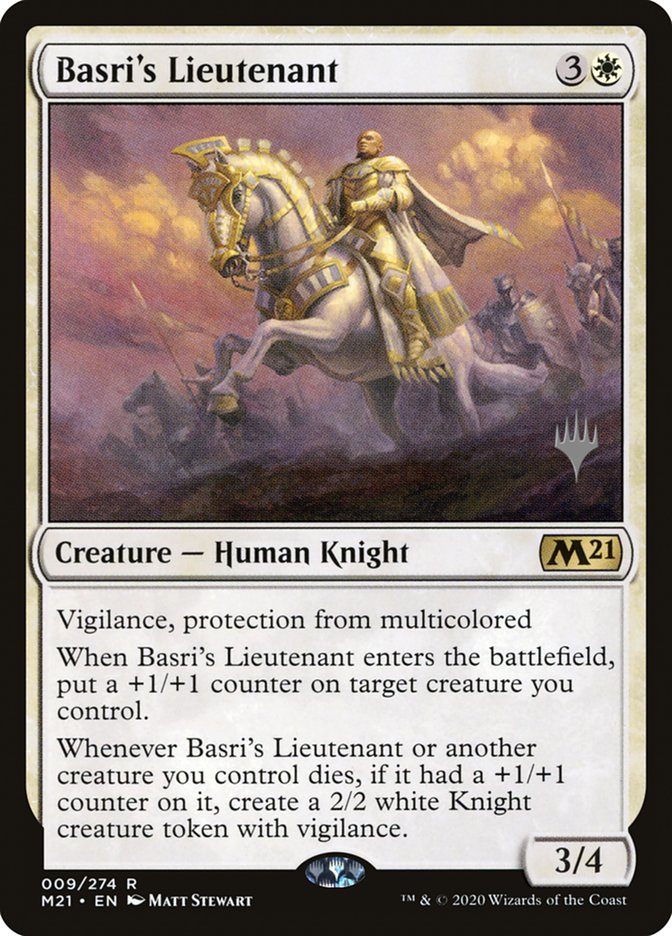 Basri's Lieutenant (Promo Pack) [Core Set 2021 Promos] | Eastridge Sports Cards & Games