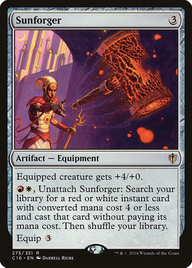 Sunforger [Commander 2016] | Eastridge Sports Cards & Games