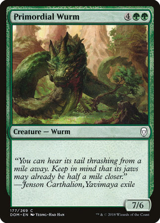 Primordial Wurm [Dominaria] | Eastridge Sports Cards & Games