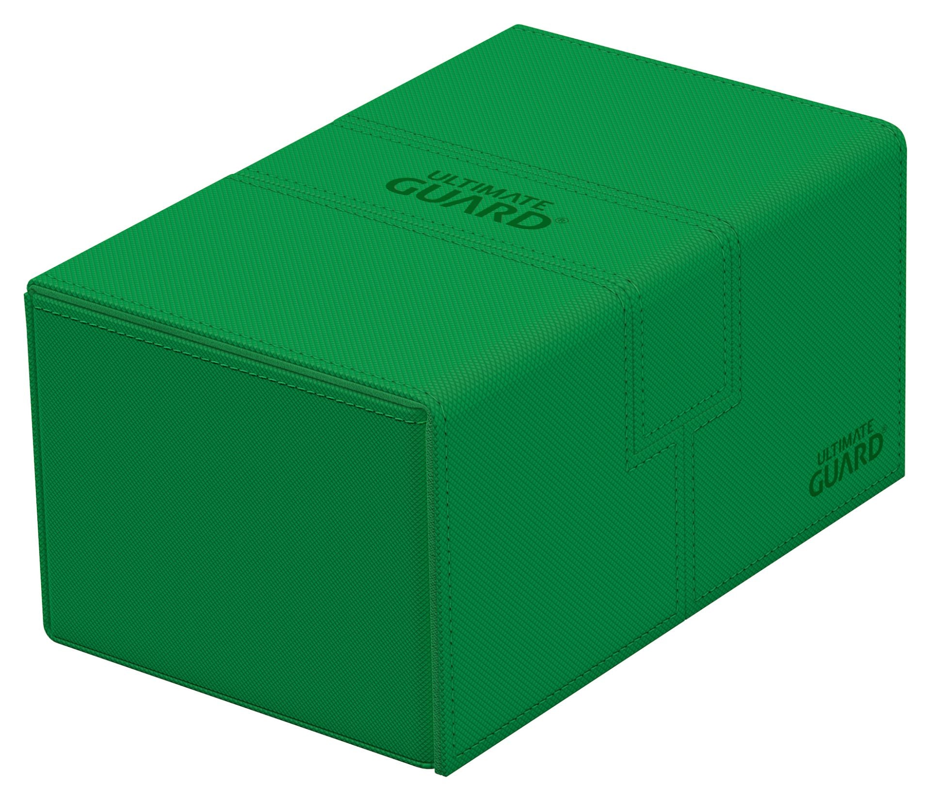 Ultimate Guard Twin Flip n' Tray 160+ Deck Case - Green | Eastridge Sports Cards & Games