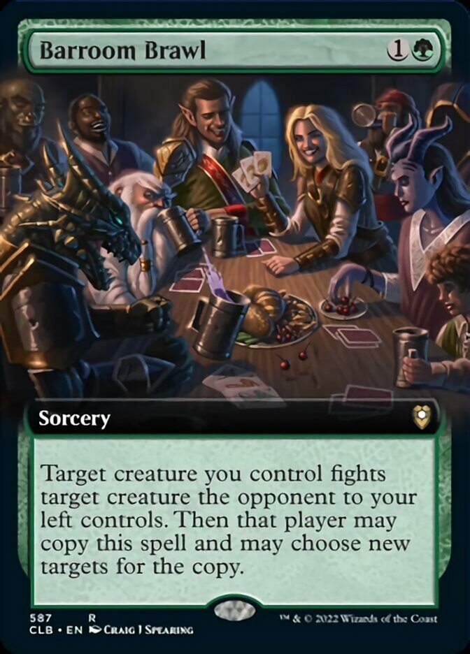 Barroom Brawl (Extended Art) [Commander Legends: Battle for Baldur's Gate] | Eastridge Sports Cards & Games