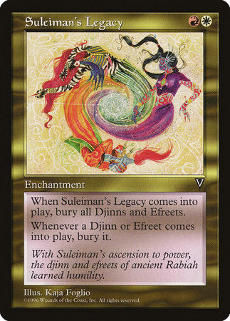 Suleiman's Legacy [Visions] | Eastridge Sports Cards & Games