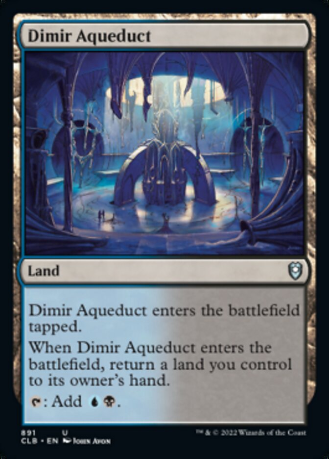 Dimir Aqueduct [Commander Legends: Battle for Baldur's Gate] | Eastridge Sports Cards & Games