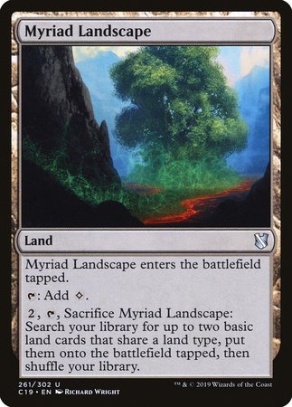 Myriad Landscape [Commander 2019] | Eastridge Sports Cards & Games