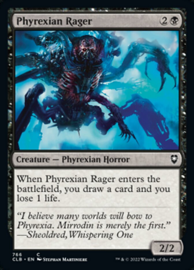 Phyrexian Rager [Commander Legends: Battle for Baldur's Gate] | Eastridge Sports Cards & Games