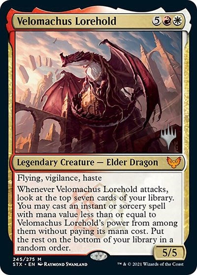 Velomachus Lorehold (Promo Pack) [Strixhaven: School of Mages Promos] | Eastridge Sports Cards & Games