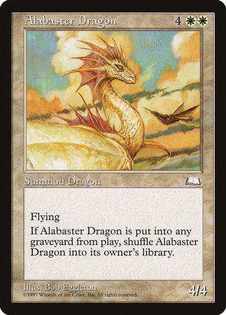 Alabaster Dragon [Weatherlight] | Eastridge Sports Cards & Games