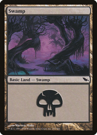 Swamp (291) [Shadowmoor] | Eastridge Sports Cards & Games