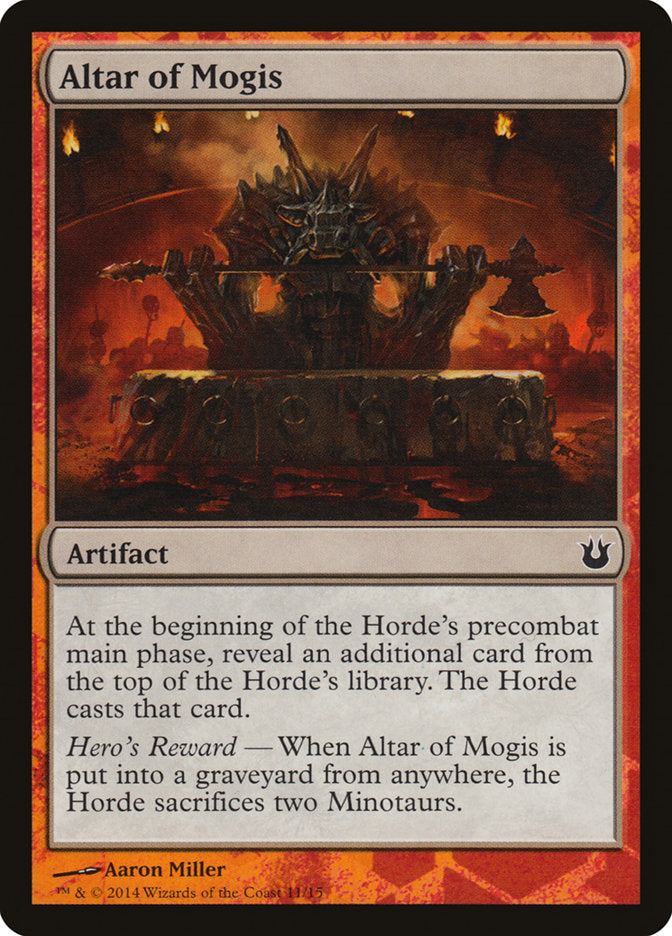 Altar of Mogis [Born of the Gods Battle the Horde] | Eastridge Sports Cards & Games