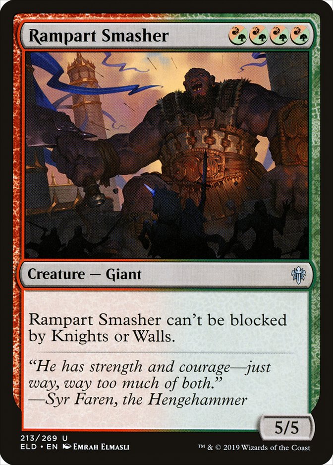 Rampart Smasher [Throne of Eldraine] | Eastridge Sports Cards & Games