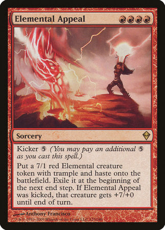 Elemental Appeal [Zendikar] | Eastridge Sports Cards & Games