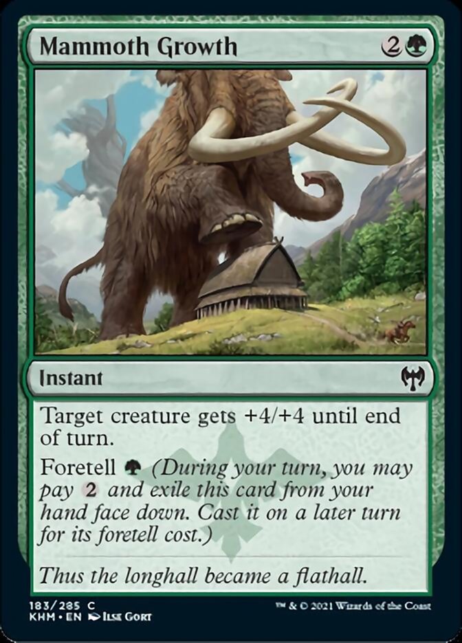 Mammoth Growth [Kaldheim] | Eastridge Sports Cards & Games