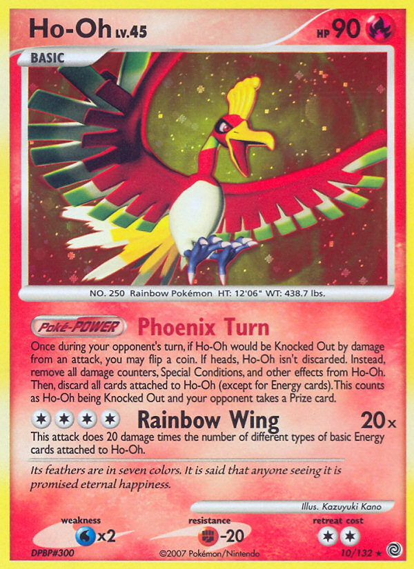 Ho-Oh (10/132) [Diamond & Pearl: Secret Wonders] | Eastridge Sports Cards & Games