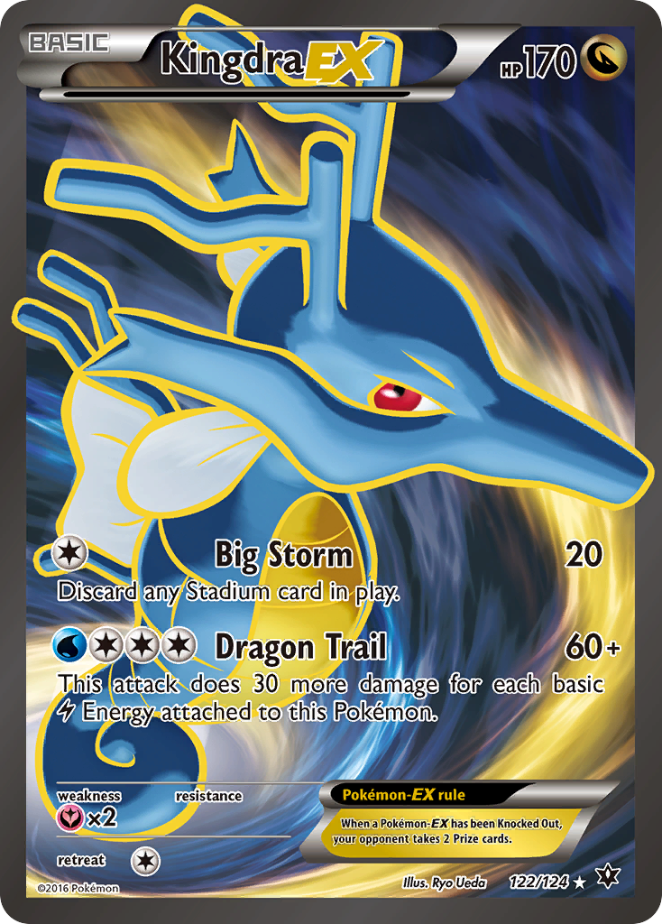 Kingdra EX (122/124) [XY: Fates Collide] | Eastridge Sports Cards & Games