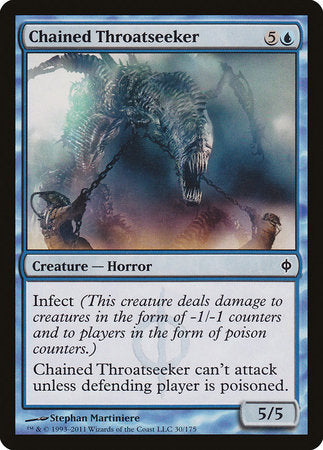 Chained Throatseeker [New Phyrexia] | Eastridge Sports Cards & Games